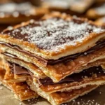 Churro Saltine Toffee