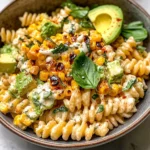 Creamy Street Corn Pasta Salad