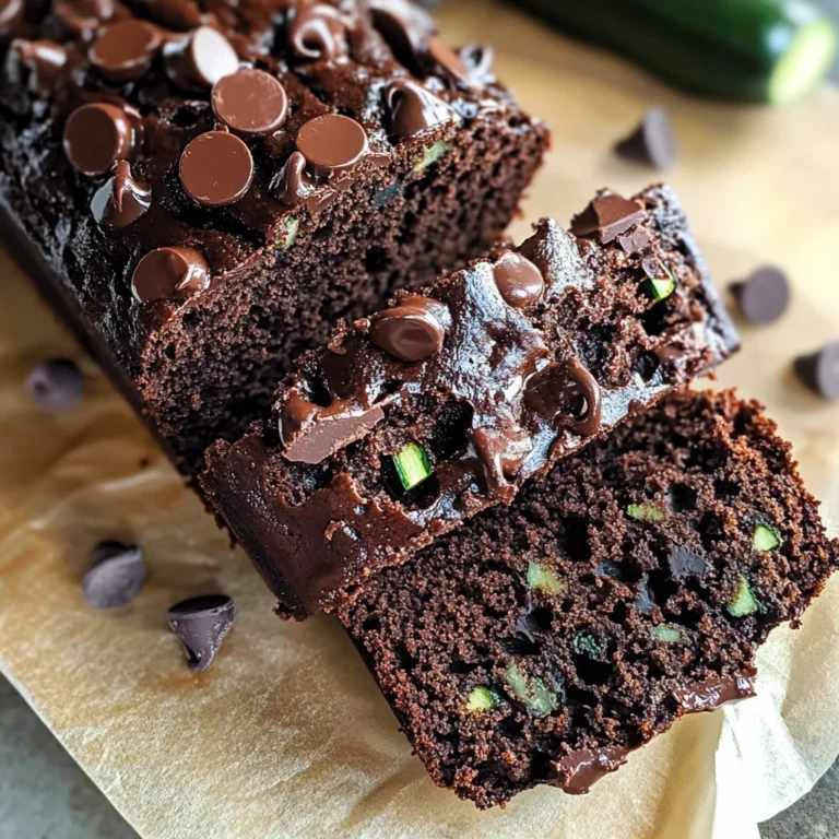 Double Chocolate Zucchini Bread