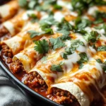 Ground Beef Enchiladas