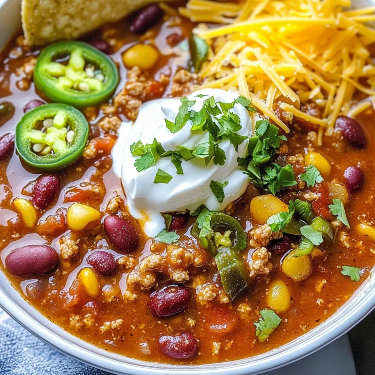 Healthy Turkey Chili