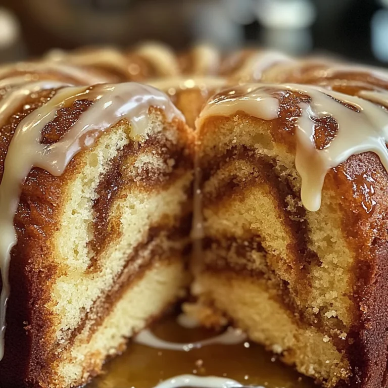 Honey Bun Pound Cake