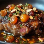 Moroccan Lamb Shoulder with Apricots and Almonds