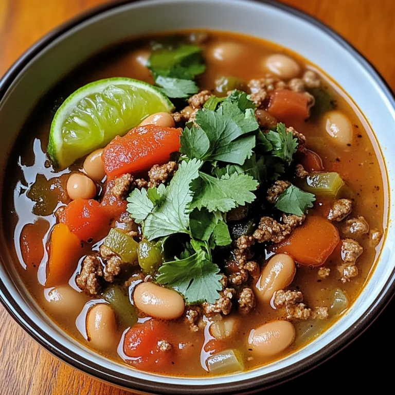 Pinto Beans Green Chile And Beef Soup