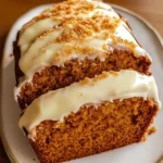 Pumpkin Bread with Cream Cheese Frosting Recipe