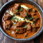 Slow-Cooked Lamb Rogan Josh with Kashmiri Chili and Yogurt