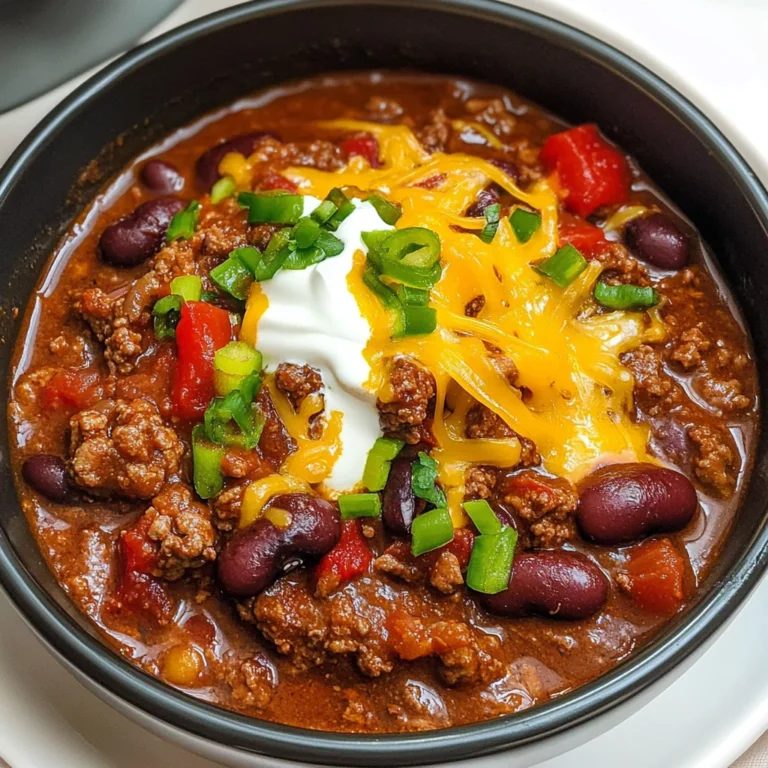 Slow Cooker Chili Con Carne