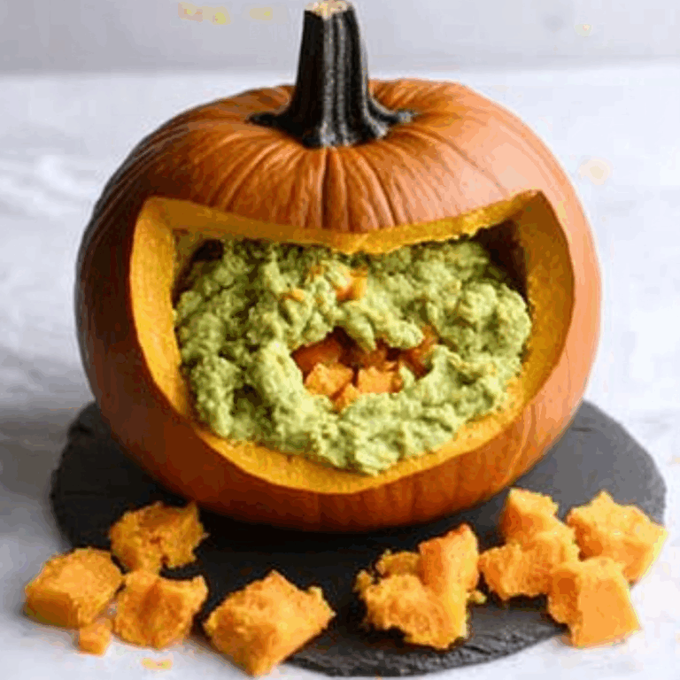 Throwing Up Pumpkin Guacamole Recipe