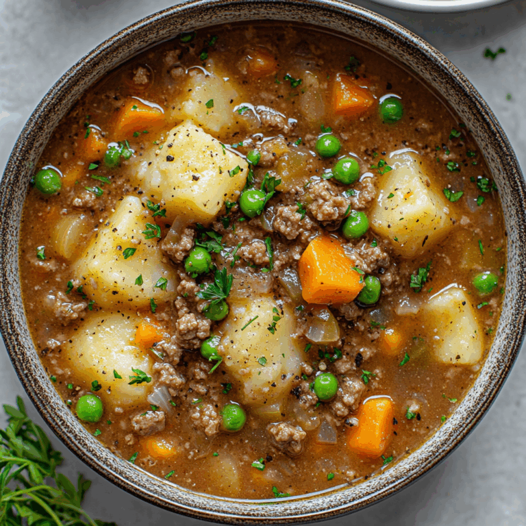 Comforting Shepherd’s Pie Soup Recipe