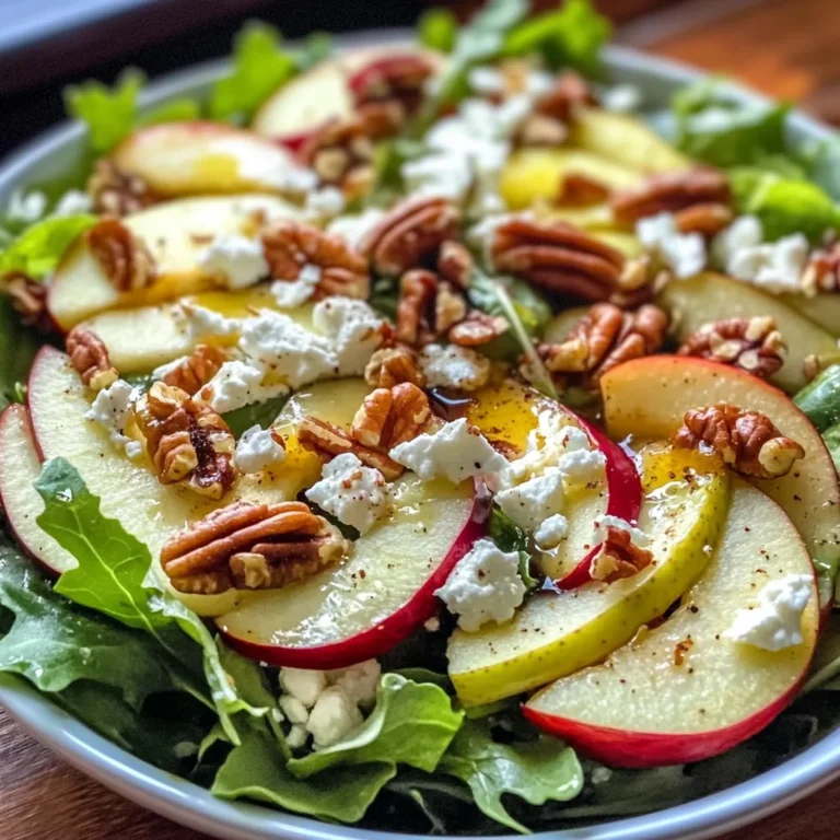 Autumn Harvest Honeycrisp Apple and Feta Salad