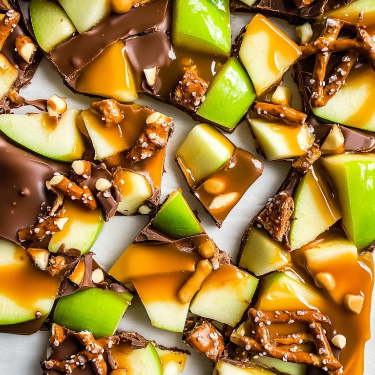 Caramel Apple Bark