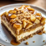 Caramel Apple Cheesecake Bars