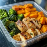 Chicken, Sweet Potato & Broccoli Meal Prep Bowls