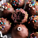 Double Chocolate Brownie Truffles (3 ways!)