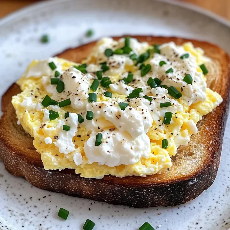Easy 6-Ingredient Egg and Ricotta Toast