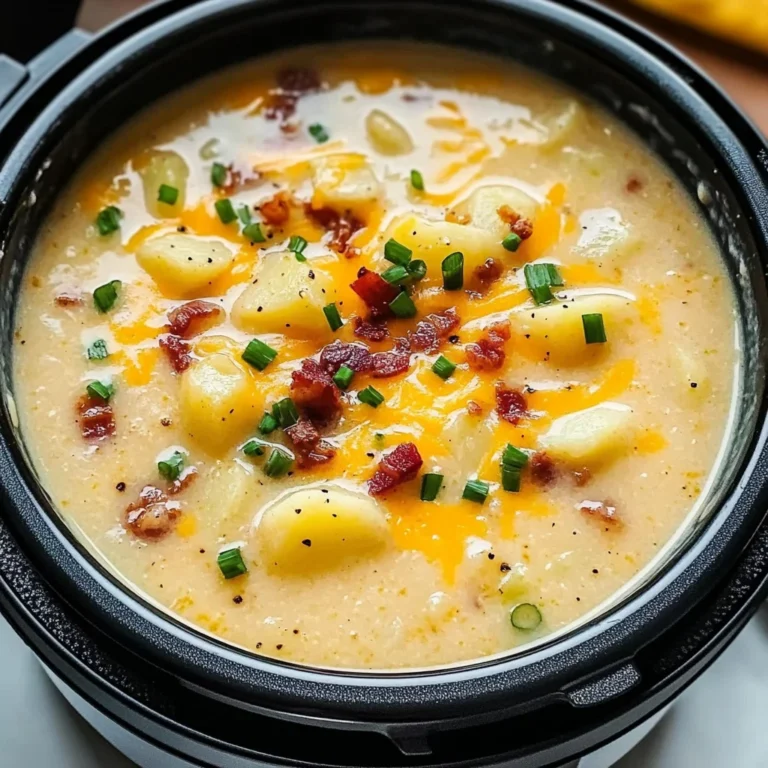 Instant Pot Cajun Potato Soup