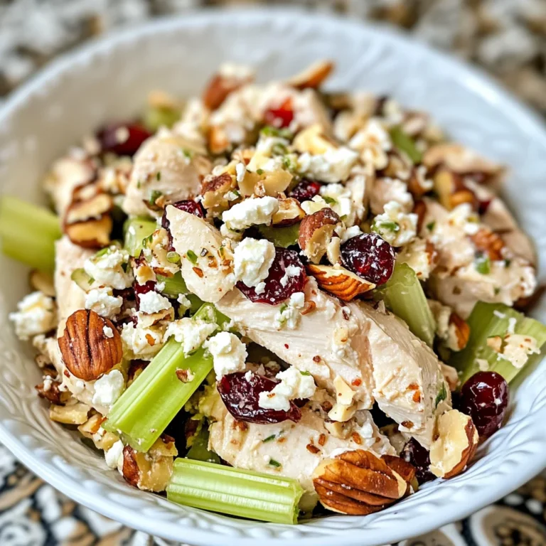 Keto Cranberry Chicken Salad