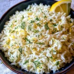 Mediterranean Basmati Rice with Lemon & Dill