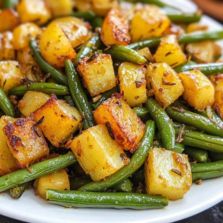 Potatoes and Green Beans