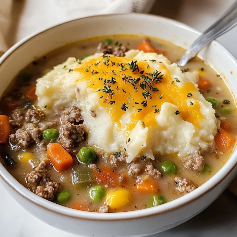 Shepherd’s Pie Soup Recipe