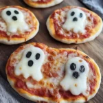 Spooktacular Mini Ghost Pizzas That Are Eerily Easy to Make