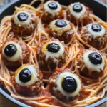 Spooky Spaghetti & Eyeballs