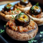 Stuffed Mushroom Eyeballs