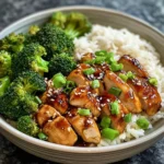 Teriyaki Chicken Bowl with Broccoli & Rice