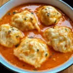 Tomato Dumpling Soup