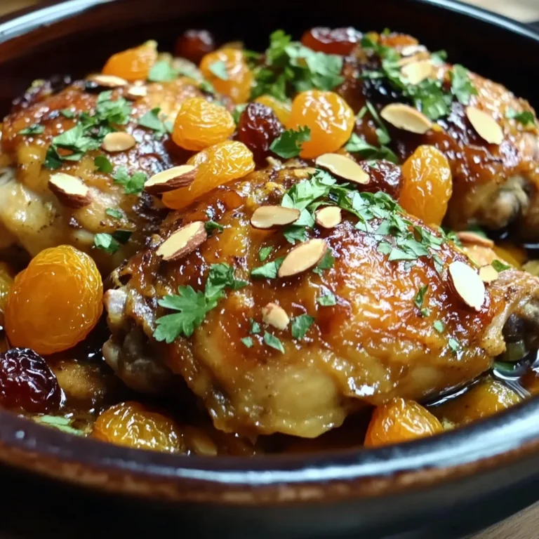 Traditional Moroccan Chicken Tagine