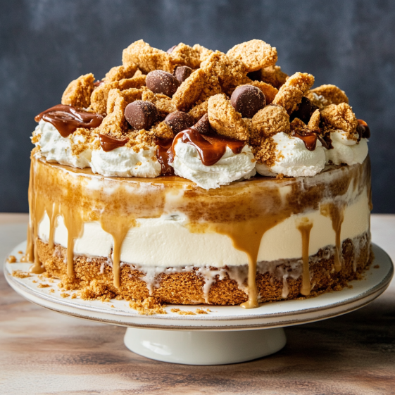Cookie Butter Tres Leches Cake