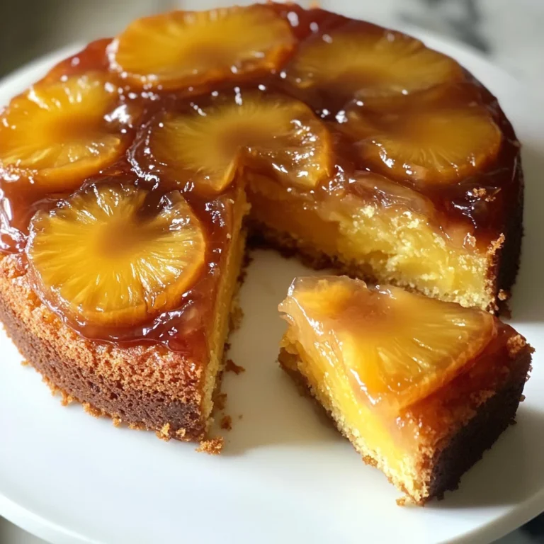 Pineapple Upside Down Cake