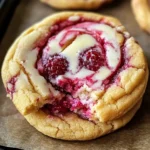 Raspberry Cheesecake Cookies